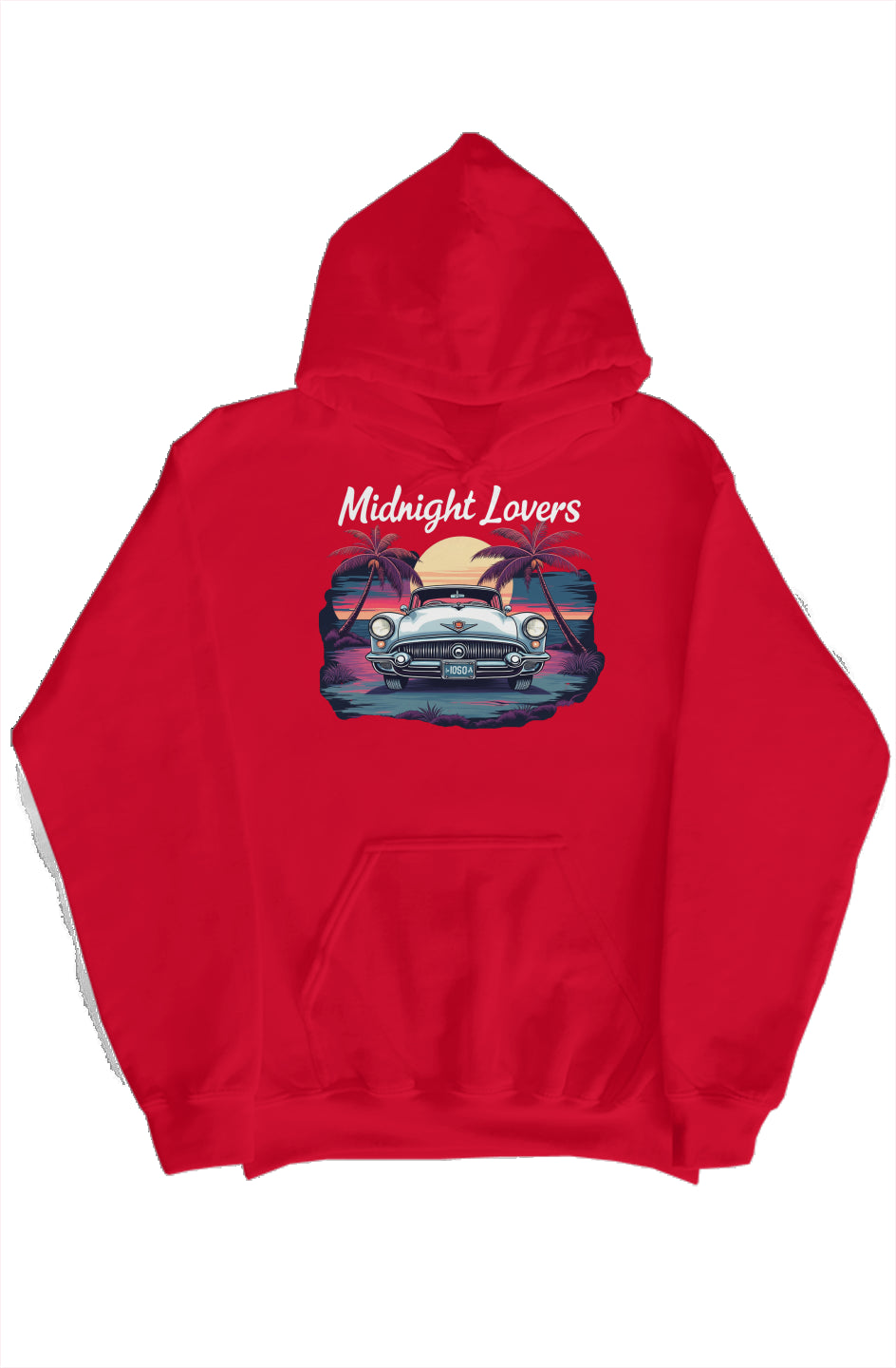 "Midnight Lovers" Hoodie - A Tribute to Romance Under the Stars