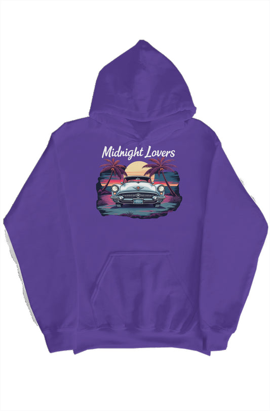 "Midnight Lovers" Hoodie - A Tribute to Romance Under the Stars